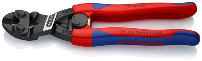 KNIPEX 71 42 200 CoBolt® mit schlanken Mehrkomponenten-Hüllen schwarz atramentiert 20
