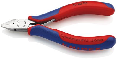 KNIPEX 77 42 115 ESD Elektronik-Seitenschneider ESD mit durchgestecktem Gelenk mit Me