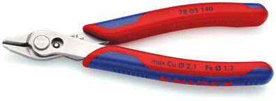 KNIPEX 78 03 140 SB Electronic Super Knips® XL mit Mehrkomponenten-Hüllen 140 mm