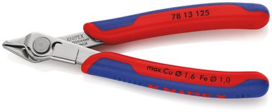 KNIPEX 78 13 125 ESD Electronic Super Knips® ESD mit Mehrkomponenten-Hüllen 125 mm