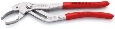 KNIPEX 81 03 250 SB Siphon- und Connectorenzange "SpeedGrip" mit rutschhemmendem Kuns