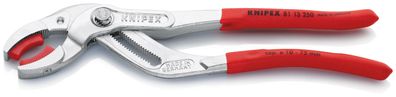 KNIPEX 81 13 250 SB Siphon- und Connectorenzange "SpeedGrip" mit rutschhemmendem Kuns