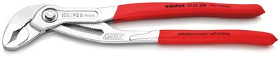 KNIPEX 87 03 300 SB Cobra® Hightech-Wasserpumpenzange mit rutschhemmendem Kunststoff