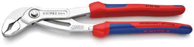 KNIPEX 87 05 300 Cobra® Hightech-Wasserpumpenzange mit Mehrkomponenten-Hüllen verchro