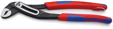 KNIPEX 88 02 250 SB Alligator® Wasserpumpenzange mit schlanken Mehrkomponenten-Hüllen