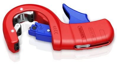 KNIPEX 90 23 02 BK DPT50 Rohrschneider für dickwandige Kunststoffrohre, auch kerngesc
