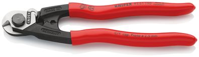 KNIPEX 95 61 190 Drahtseilschere geschmiedet mit Kunststoff überzogen 190 mm