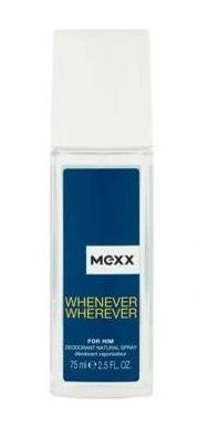 Mexx Ueberall, Jederzeit Deospray fuer Herren 75ml