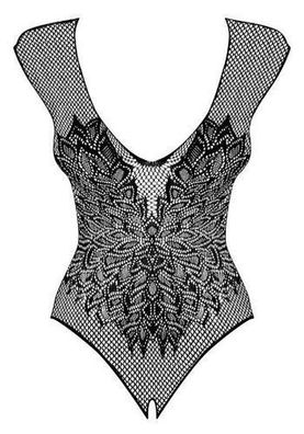Eleganter schwarzer Damen-Body Teddy by Obsessive, Groessen S/M/L