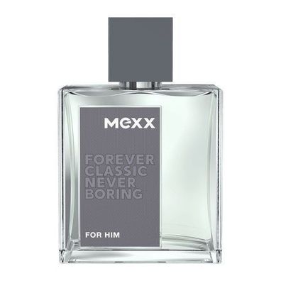 Mexx Forever Classic Never Boring Eau de Toilette fuer Herren, 50ml