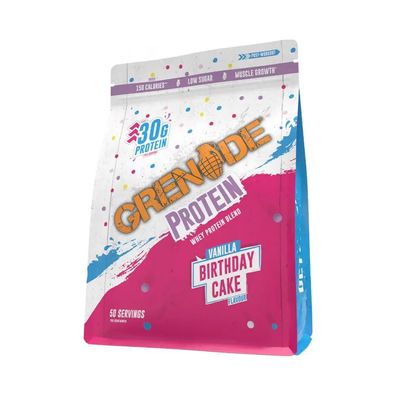 Grenade Protein (2000g) Birthday Cake
