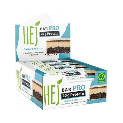 HEJ Natural HEJ Bar Pro (12x60g) Cookies and Milk