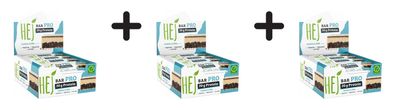 3 x HEJ Natural HEJ Bar Pro (12x60g) Cookies and Milk