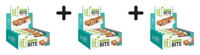 3 x HEJ Natural HEJ Bite Organic (12x40g) Almond and Sea Salt