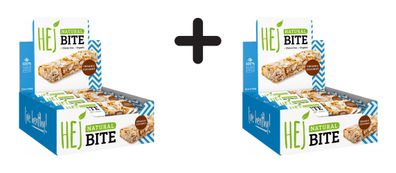 2 x HEJ Natural HEJ Bite Organic (12x40g) Organic Coconut