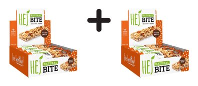 2 x HEJ Natural HEJ Bite Organic (12x40g) Roasted Nuts