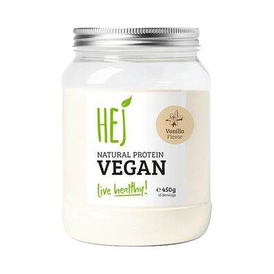 HEJ Natural Protein Vegan (450g) Vanilla