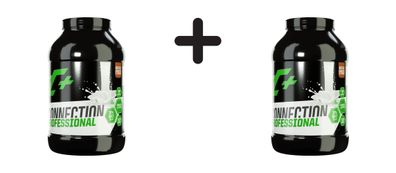 2 x Zec+ Whey Connection Professional (1000g) Cookies and Cream