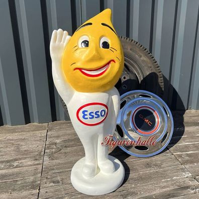 Esso Tropf Figur Männchen Werbefigur Oldtimer Öl Tankstelle Retro Nostalgie Statue gr