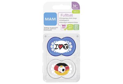 MAM Original Silikon 16+ Fanschnuller 2Stück
