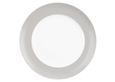 Seltmann Weiden Frühstücksteller rund 22,5 cm Fahne Liberty Pure Colors new grey