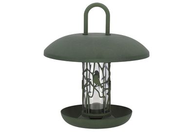 Esschert Futtersilo mit Schale recycelt 26,5x26,5x29,9 cm