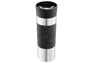 CILIO Isoliertrinkbecher Viaggio 500ml Ø8cm Höhe 22,5cm schwarz