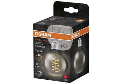 OSRAM LED Filament Globe 80 D 7,8W/818 FIL SM E27 351655