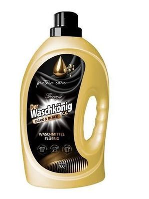 Der Waschkönig Dunkel & Schwarz Waschgel für 100 Wäschen