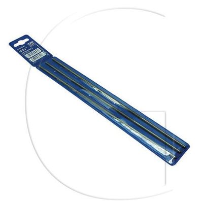 3er-Set Rundfeilen / L = 200 mm / Ø = 3,2 mm - PFERD