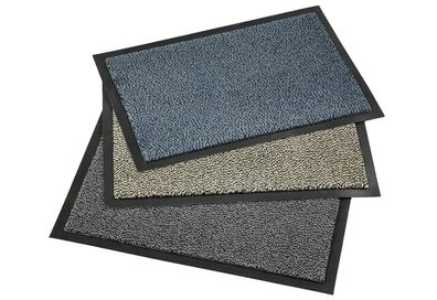 Schmutzfangmatte 3fach farbig sortiert 113235