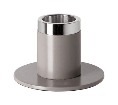 Fink ENNO, Leuchter, Aluminium, vernickelt, Stahl, Eisen, pulverbeschichtet, glatt