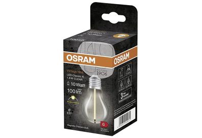 OSRAM LED Filamant LED CL A 10 1,8W/827 FIL MAG E27 351672