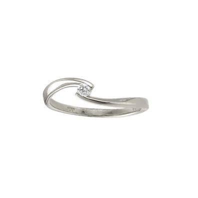 PALIDO K10248/51 Ring, Weißgold, 585/-, rill., 51