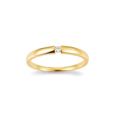 PALIDO K10483/G/52 Ring, Gelbgold, 585/-, rill., 52