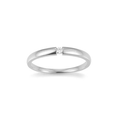 PALIDO K10483/52 Ring, Weißgold, 585/-, rill., 52