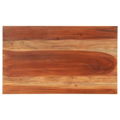vidaXL Tischplatte Massivholz Palisander 25-27 mm 60×100 cm