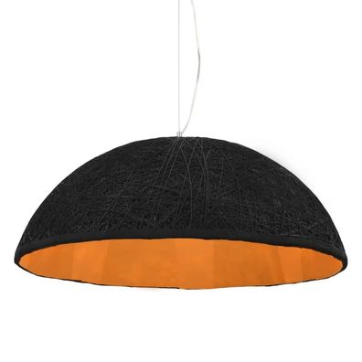 vidaXL Pendelleuchte Schwarz und Golden Ø70 cm E27
