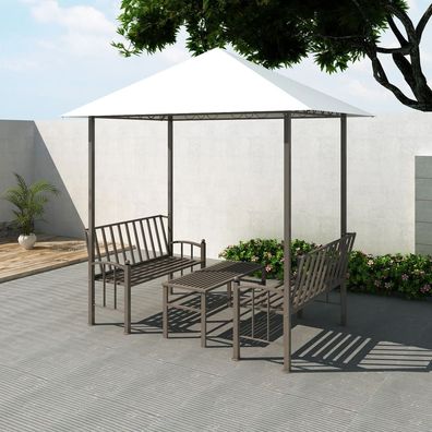 Gartenpavillon | Sitzecke | Gartenbank | Gartenzelt | Sonneninsel | 2,5 x 1,5 m
