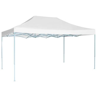 vidaXL Profi-Partyzelt Faltbar 3 x 4 m Stahl Weiß
