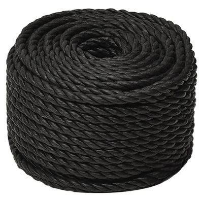 10 mm] Arbeitsleine | Tauwerk | Ankerleine | Bootsseil | Seil | geflochten | PP