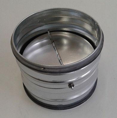 Rohrverbinder mit Rückschlagklappe Lippendichtung Lüftung Rohr 80 bis 250 mm