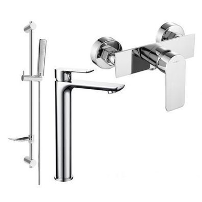 Mexen Alfa DF72 Brausegarnitur, Chrom - 745714DF72-00