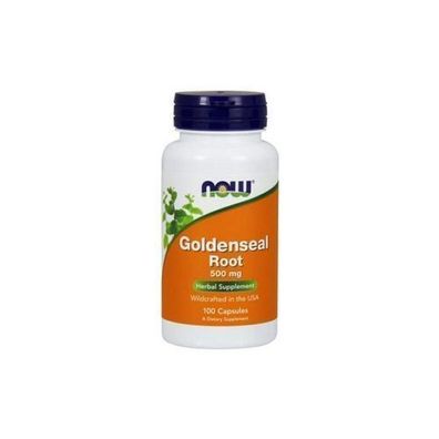 Now Foods Goldenseal Wurzel 500mg - 50 Kapseln