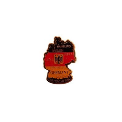 Pin Deutschland mit einzelnen Städten