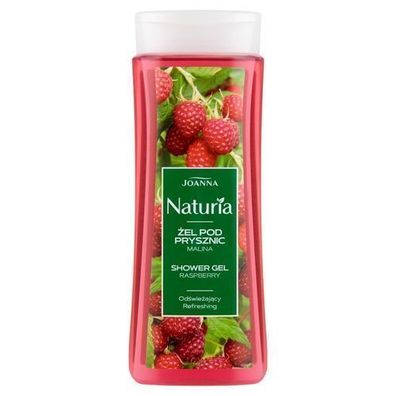 Joanna Naturia Erfrischendes Duschgel Himbeere, 300 ml