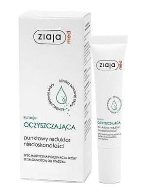 Ziaja Med Akne-Therapie Gel 15ml - Antibakterielle Spezialbehandlung
