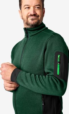 FHB® Christoph Strickfleece Jacke HERREN Modische Passform