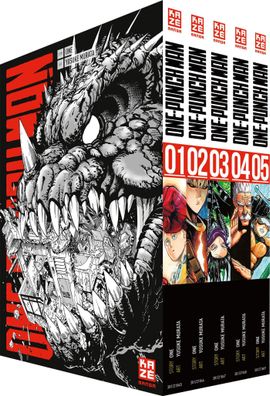 ONE-PUNCH MAN - Box mit Band 1-5 | -limitiert- | Yusuke Murata (u. a.) | Buch