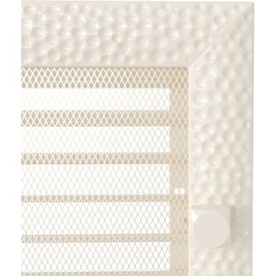 Lüftungsgitter VENUS 22x45 Creme Jalousie